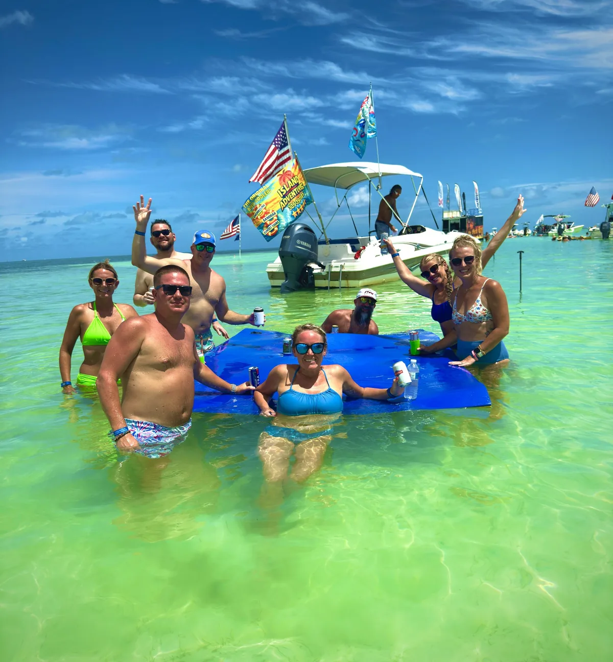 Private Sandbar & Snorkel Charters for Groups of 7–12